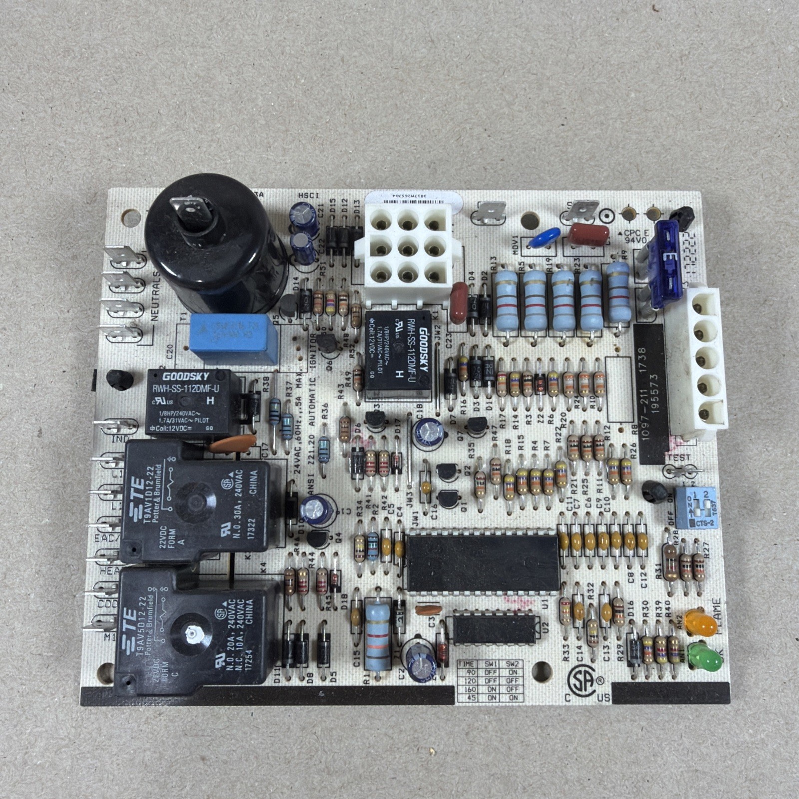 TESTED🔥 1097-83-2113A 1097-211 195573 OEM ignition control board Reznor Furnace