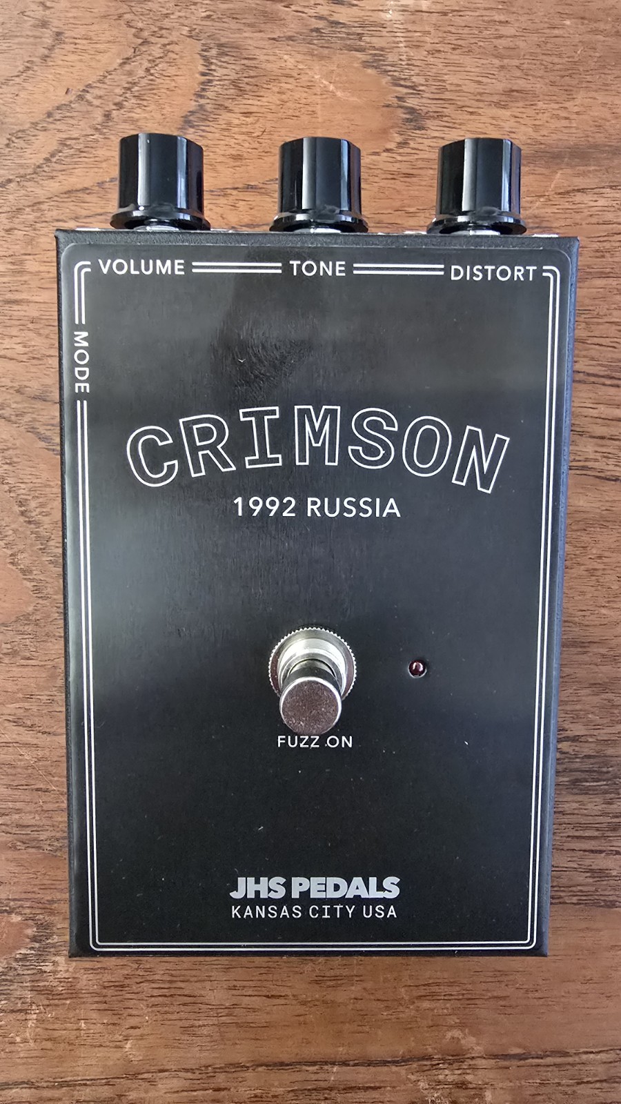 JHS Pedals Legends Of Fuzz Series Crimson