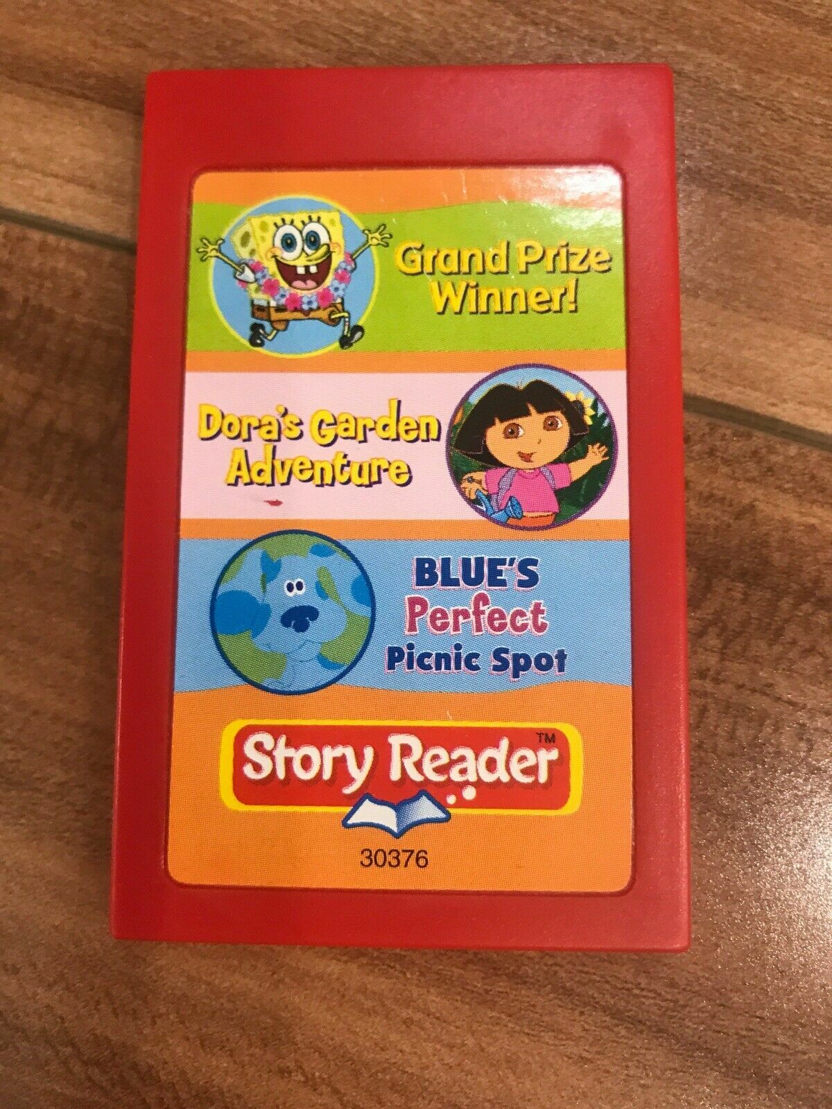 Spongebob, Dora & Blue's Clues STORY READER Replacement CARTRIDGE- Free Ship