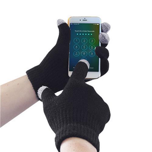 GL16BKRL/XL Portwest Touchscreen Knit Glove Black X-Large NEW
