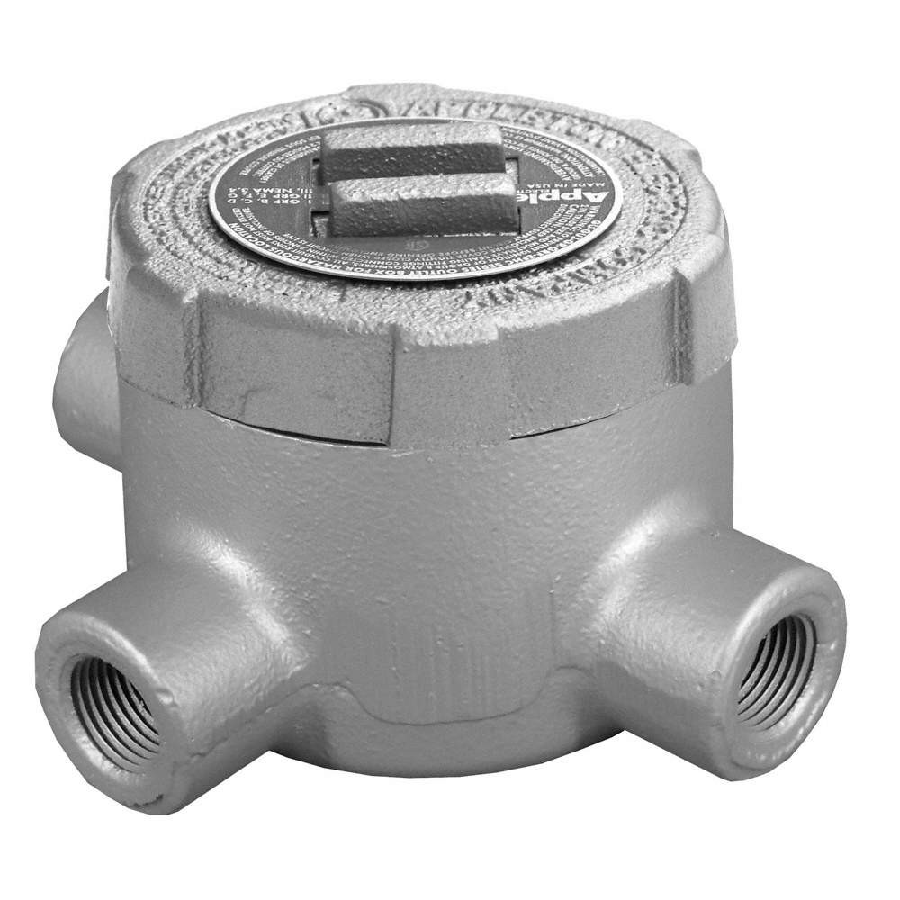 APPLETON ELECTRIC GUT75 Conduit Outlet Body,Iron,Trd Sz 3/4in 6ZEE8