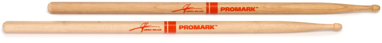 Promark Anika Nilles Signature Drumsticks - Hickory (3-pack) Bundle