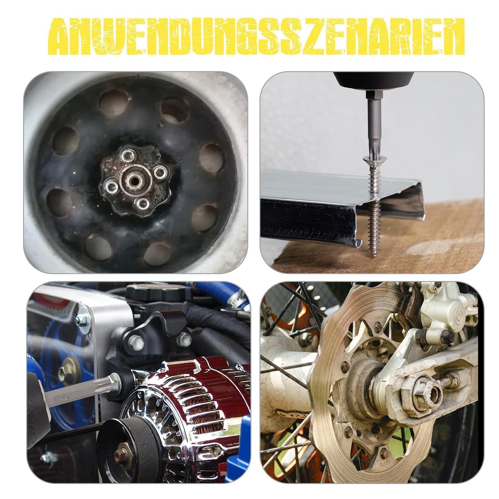 T20 Torx Bit Set, 18 PCS, 2 Inch