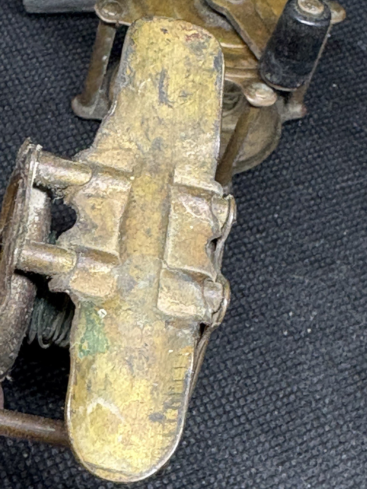 Two Brass Antique Fishing Reels Tiny