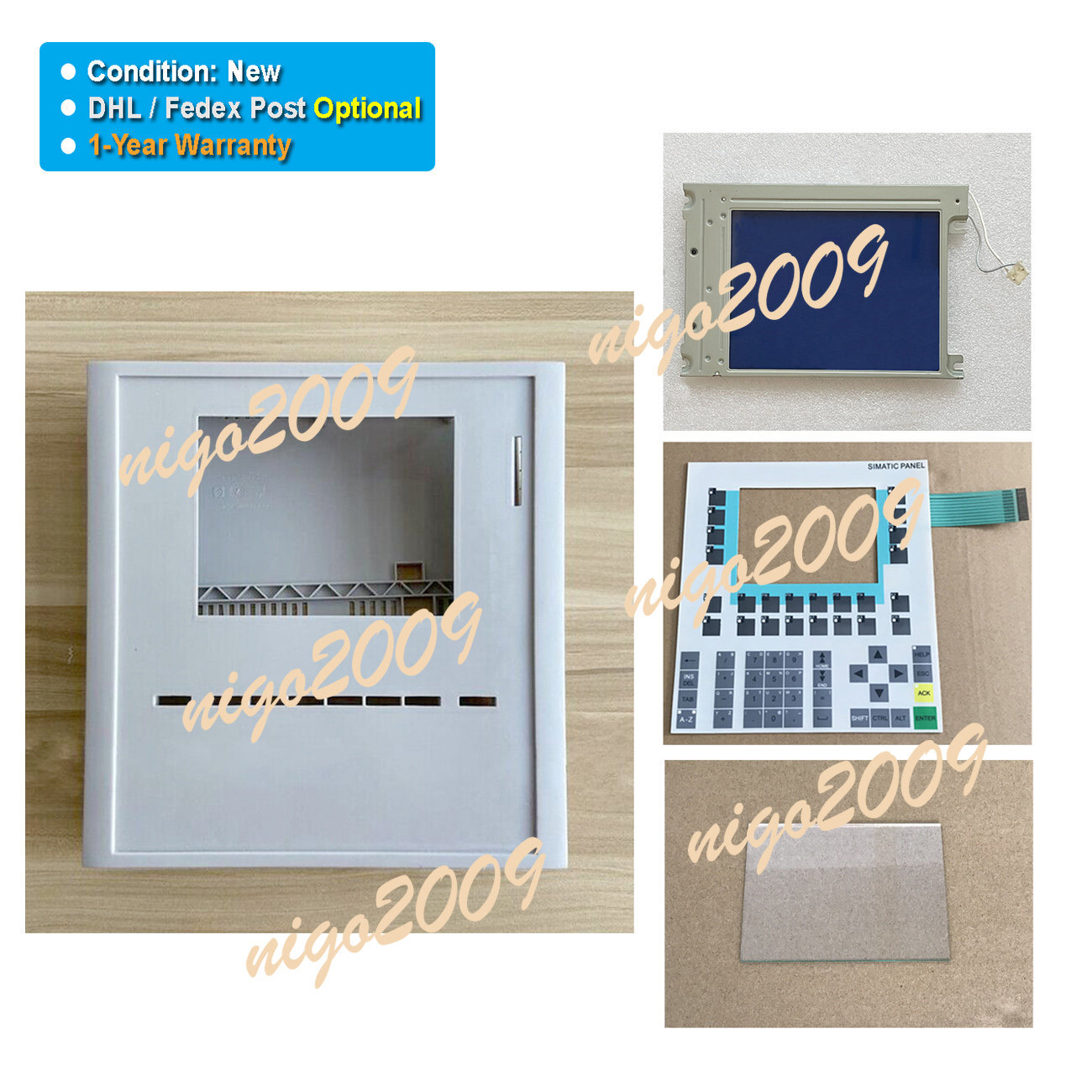 Fit for SIEMENS OP170B MONO 6AV6 542-0BB15-2AX0 6AV6542-0BB15-2AX0 Repair Parts