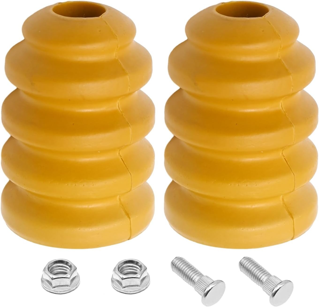 2pcs Yellow Rear Bump Stops Replacement for Chevy Silverado 1500 2007-2019