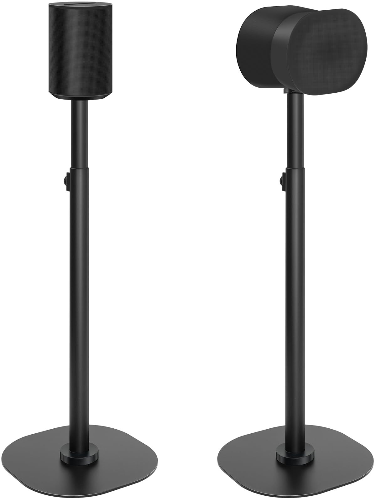 Speaker Stands Pair for Sonos ERA 100 & 300 Adjustable 22”–42” Floor Stands with