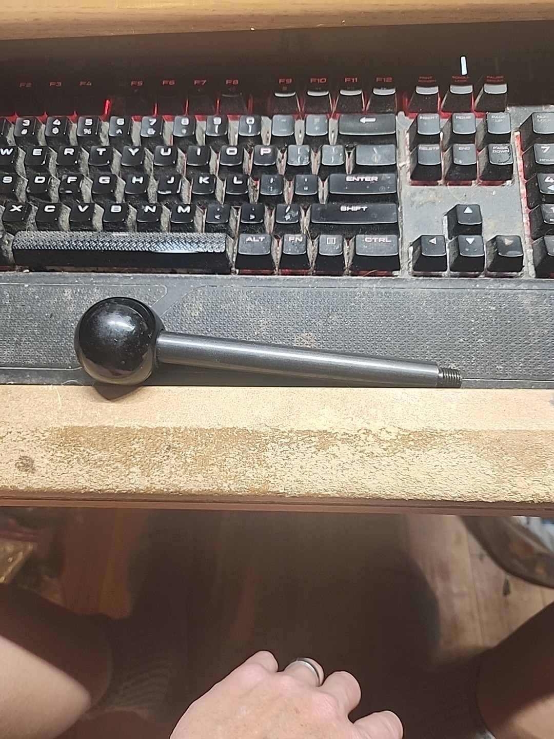 HANDLE for Reloading Press Black 7" Unknown Which Brand
