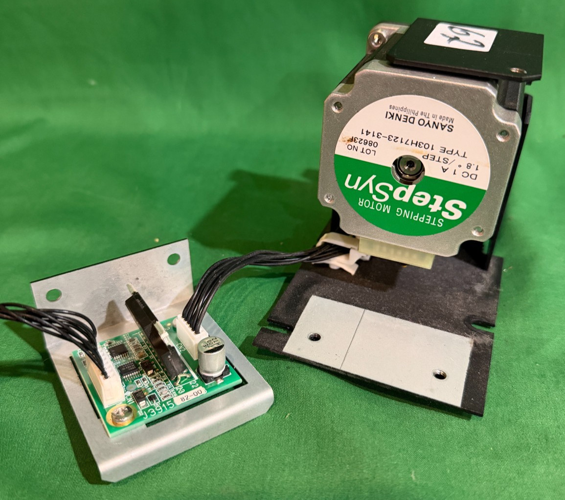 Stepping Motor w/ Control Board 1.8 Degree Step DC 1A 2" Square #62 BX23