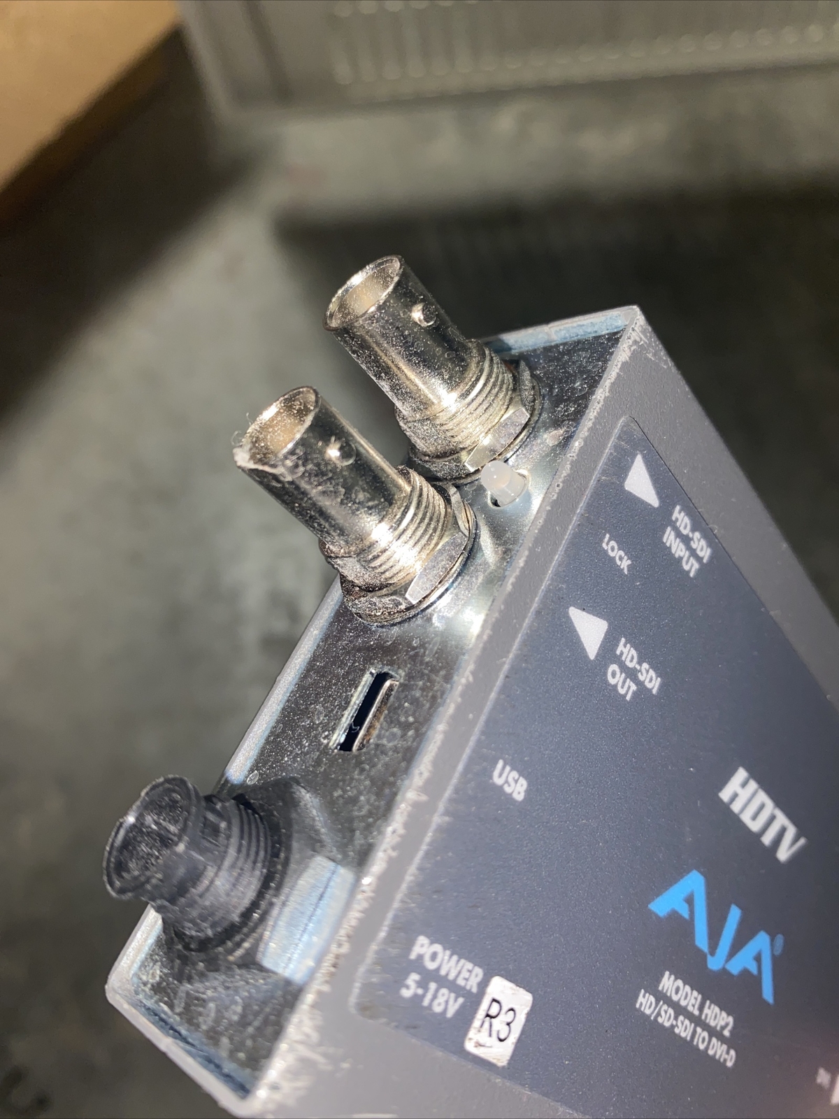 AJA HDP2 WITH POWER SUPPLY