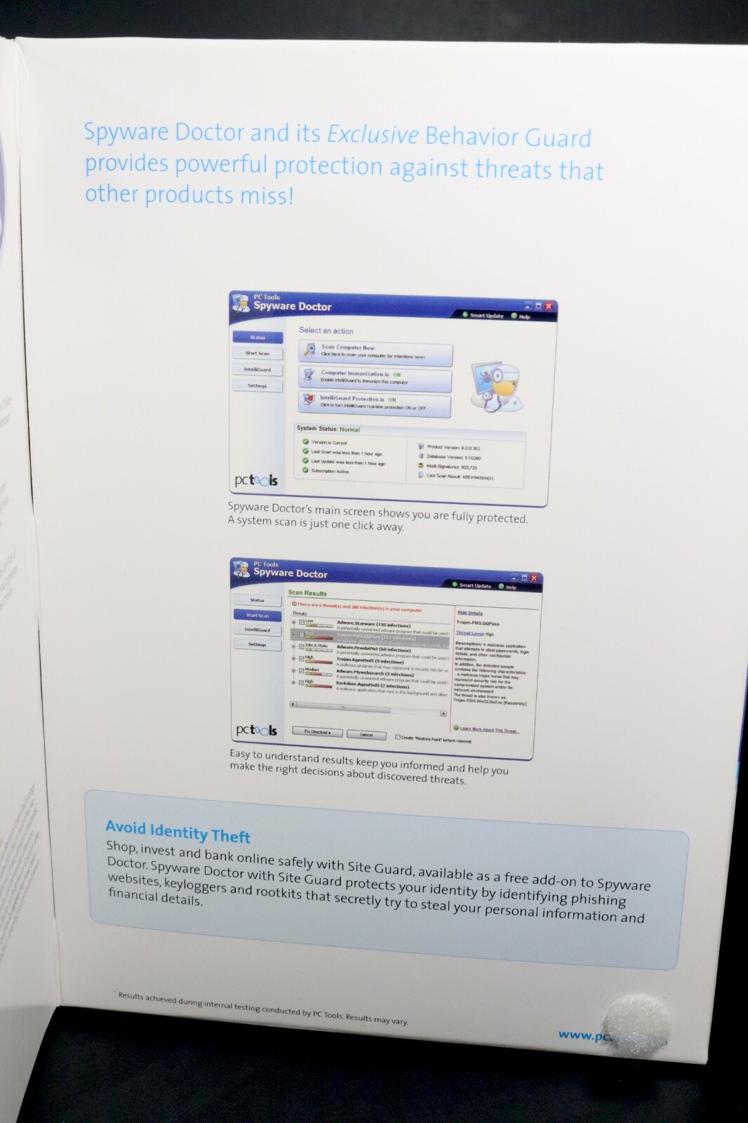 PC Tools Spyware Doctor 2008 Protects Up to 3 Computers