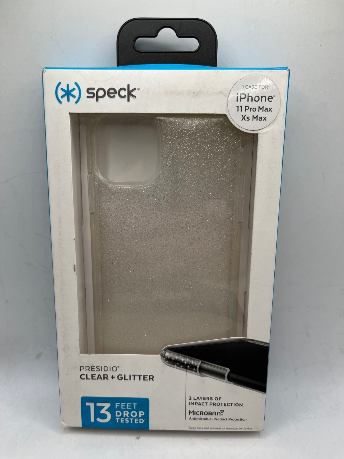 Speck Presidio Clear + Glitter Case For iPhone 11 Pro Max (6.5") Clear / Glitter