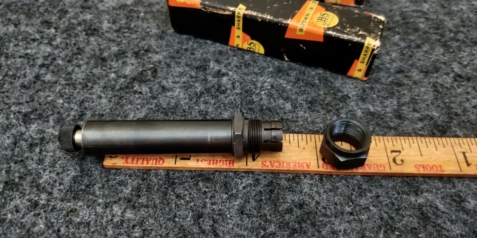 Brown & Sharpe 599-8902 2" Extension for Dial Indicator NOS