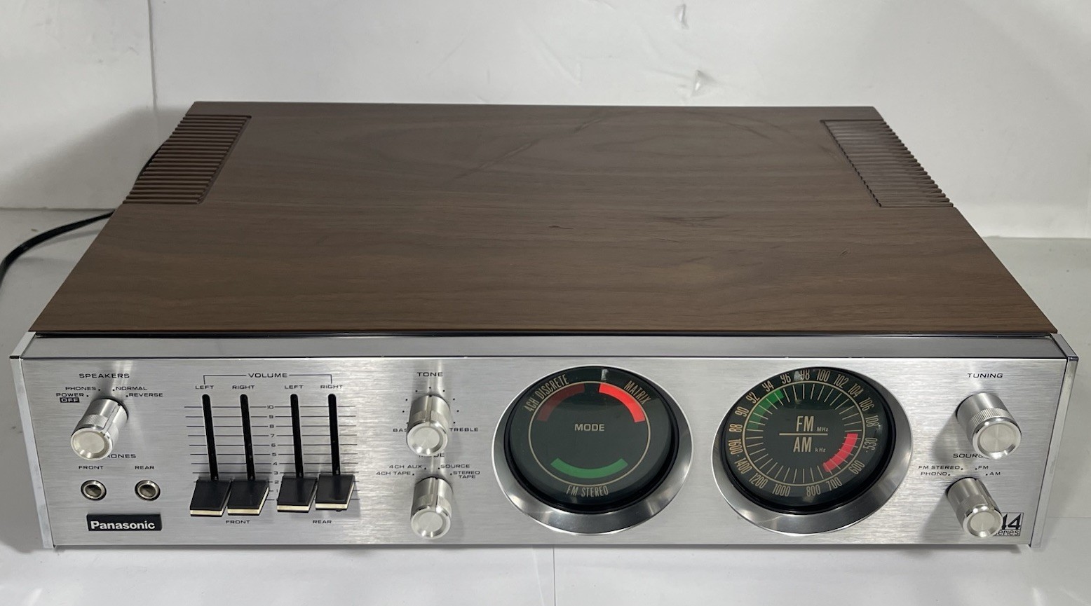 Vintage Panasonic SA-504 Series 44 Quad FM/AM 4-Channel AV Stereo Receiver