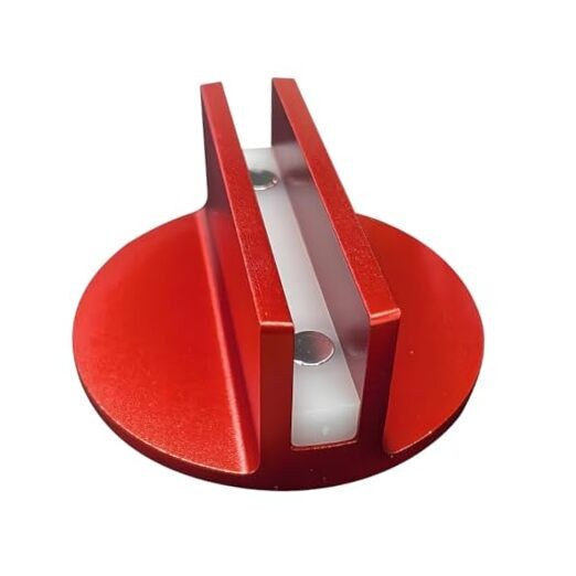 YoRise Universal Magnetic Jack Pad, 0.37" Slotted Jack Puck Pinch Weld Red