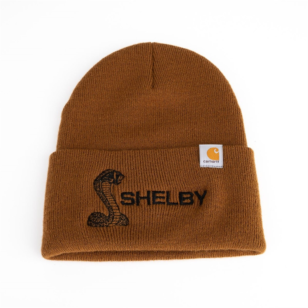 Beanie - Shelby Carhartt Brown Touqe * GT500 * Ships Worldwide & FREE to the USA
