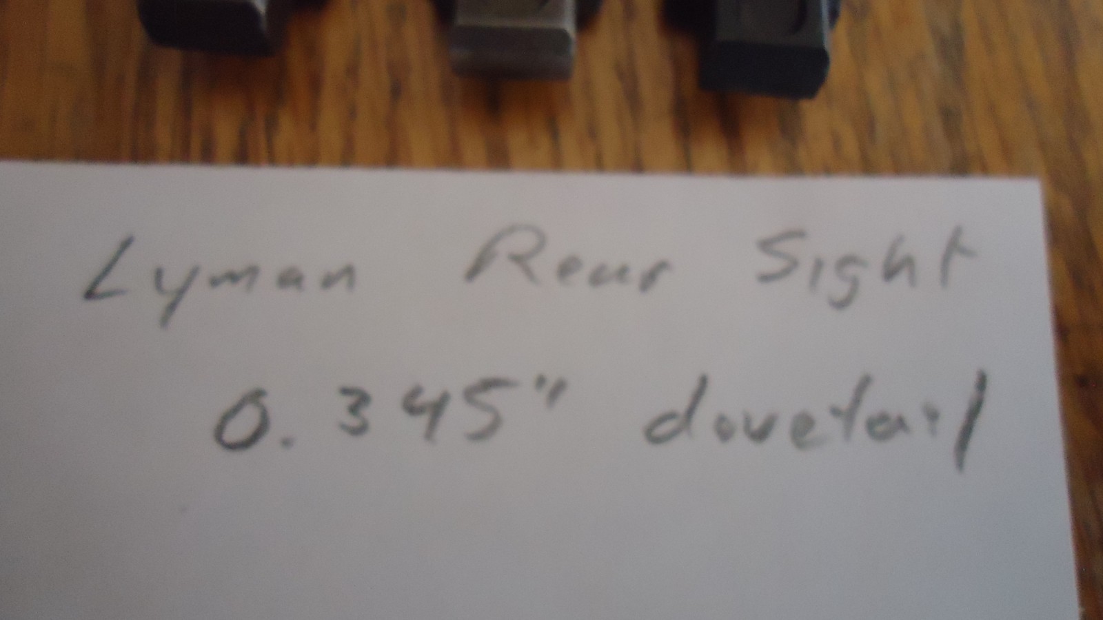 Lyman Great Plains Rifle Adjustable Rear Sight, Muzzleloader, Black Powder