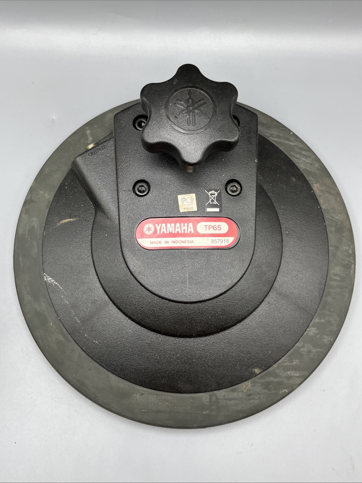 Yamaha TP65 Single Zone Electronic Tom with Mount for DTXPRESS Drum Sets