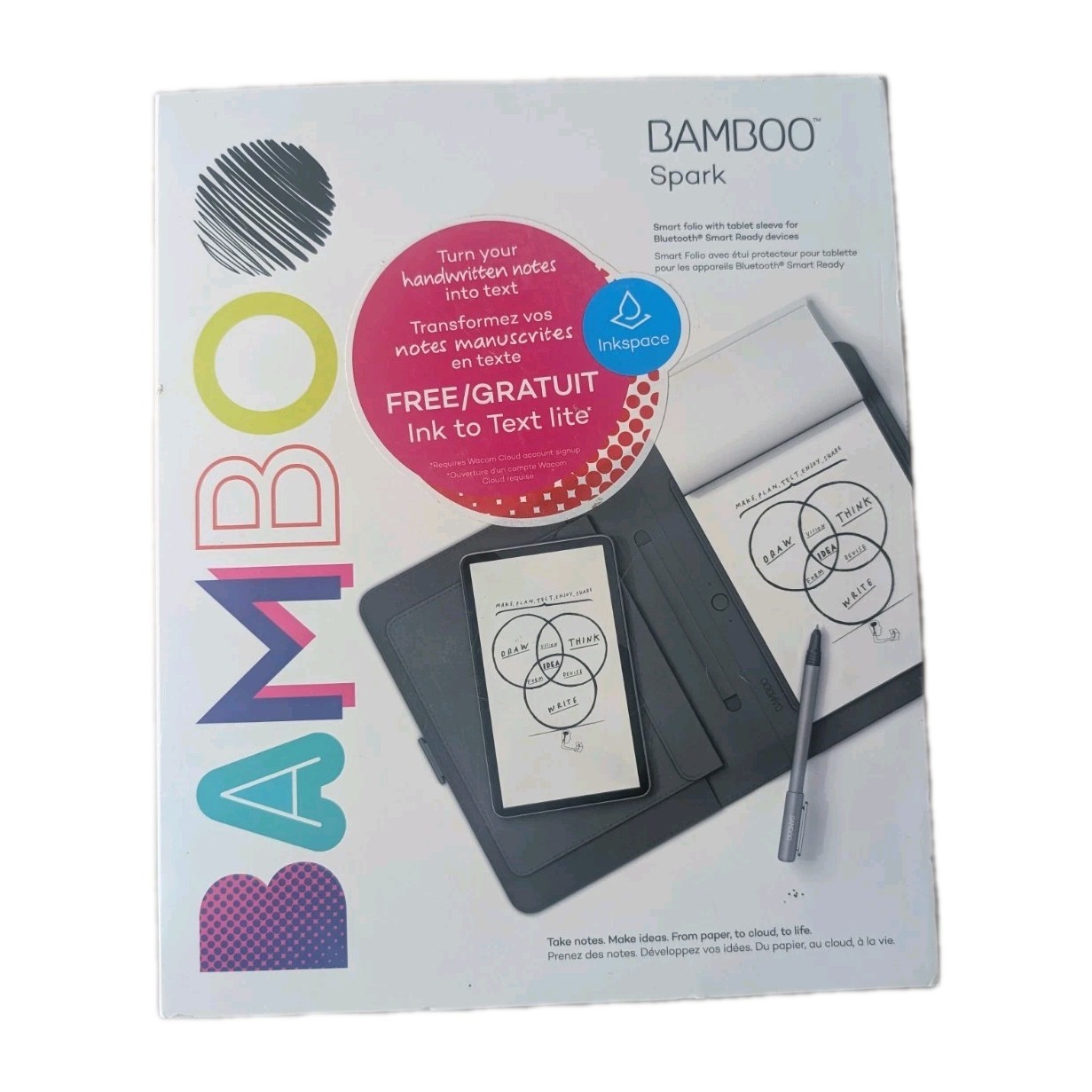Bamboo Spark Smart Folio Digital Ballpoint Pen