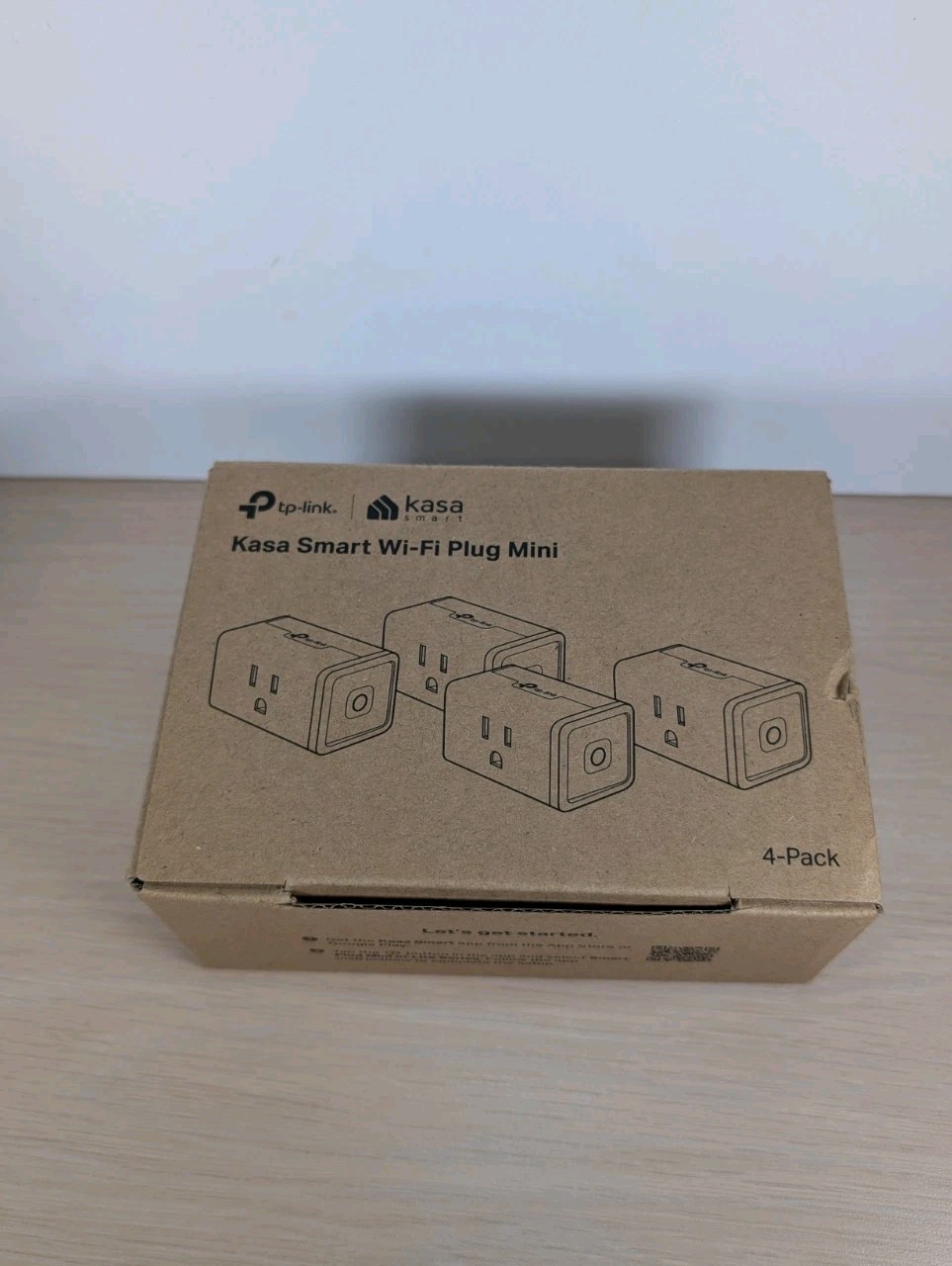 Kasa Smart Wi-Fi Mini Plug 4 Pack Model No. HS103P4 New Open Box