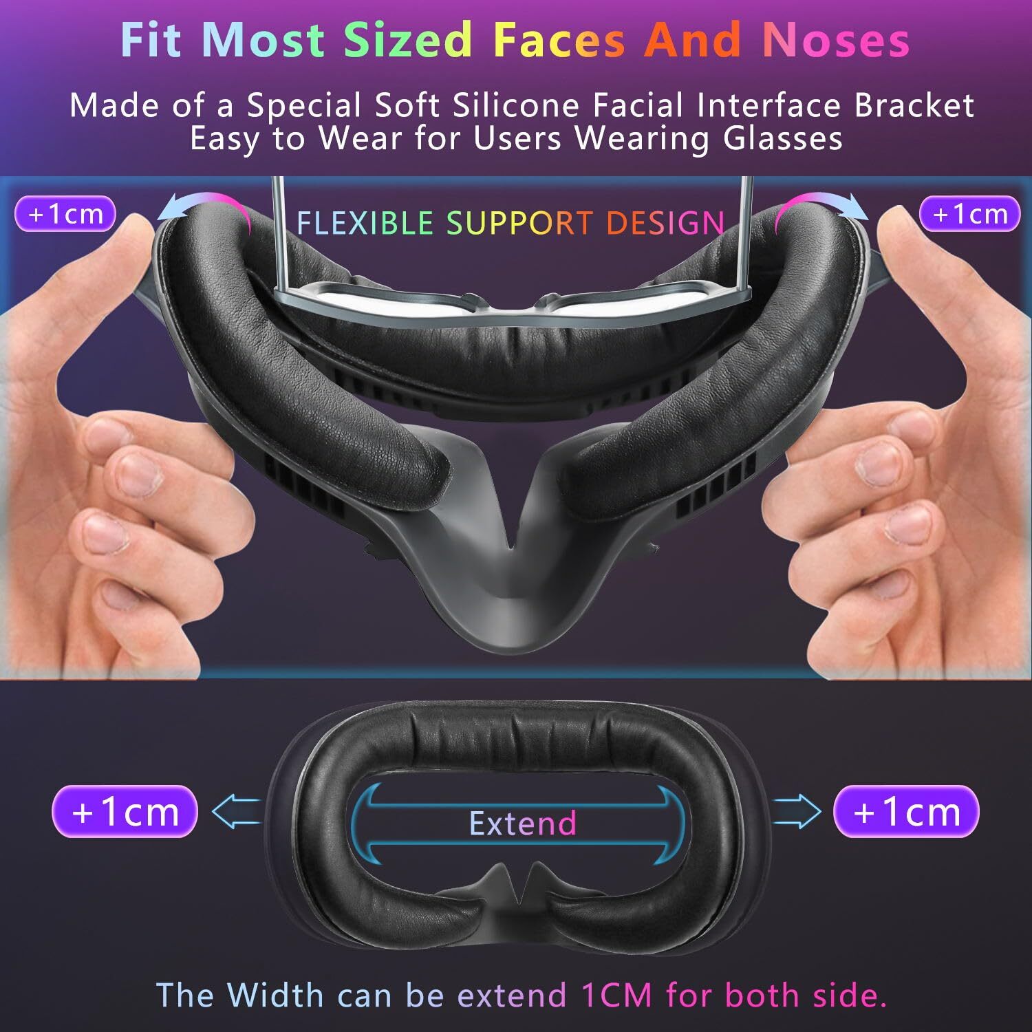 Face Pad & Face Cover Cushion Replacement Compatible With Oculus/meta Quest 2 vr