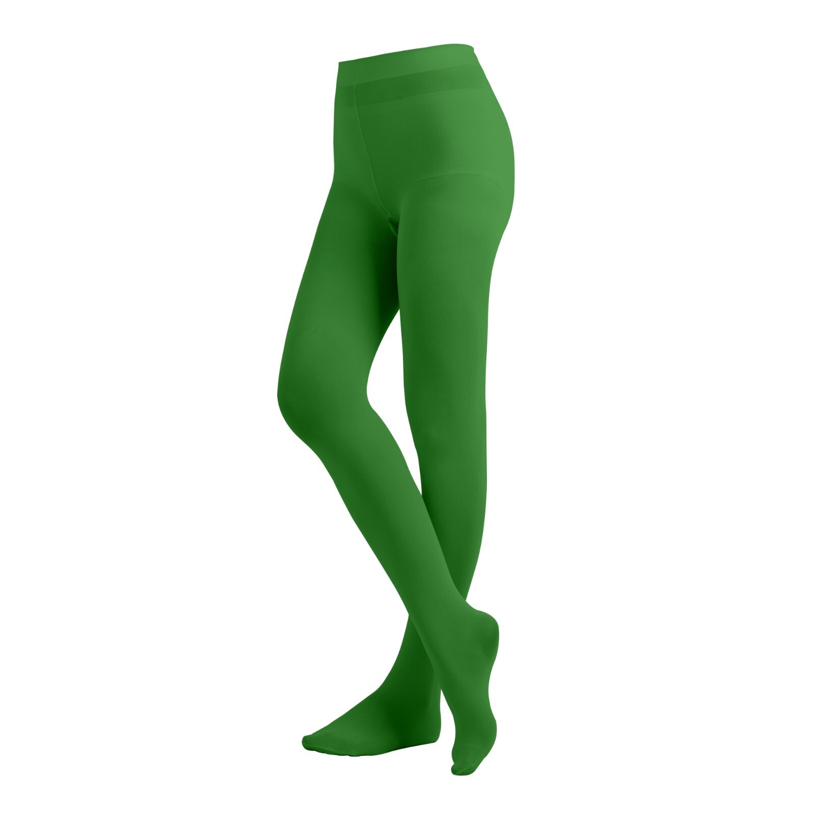 EMEM Apparel Women's Solid Colored Opaque Microfiber Footed Dance Ballet Tights