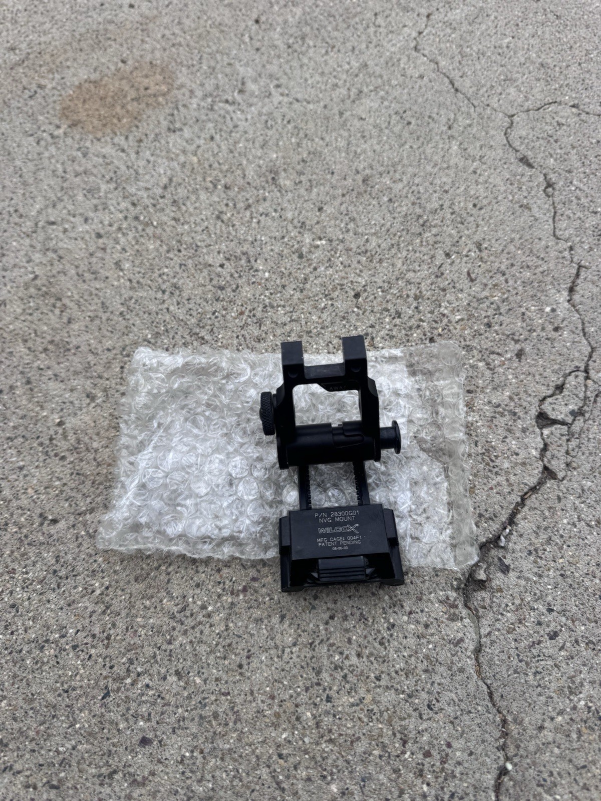 Wilcox L3 G01 Black NVG Mount