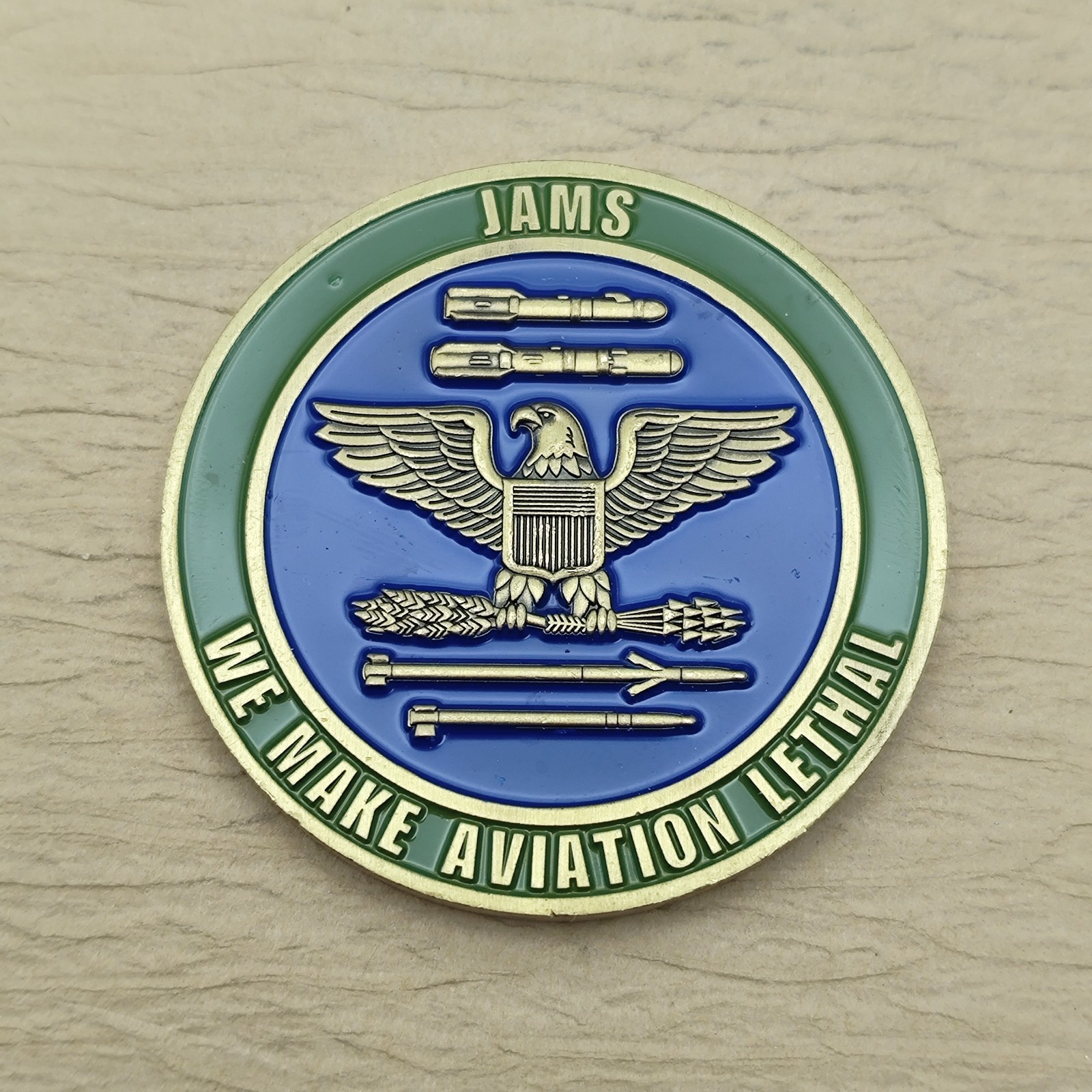 Joint Attack Munition Systems Challenge Coin