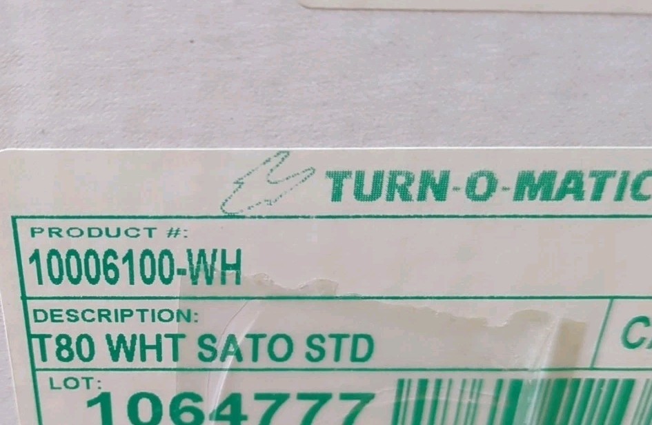 Turn O Matic T80 Take A Number Tickets 5 Rolls (A00-J99) 3000/Roll Queue Number