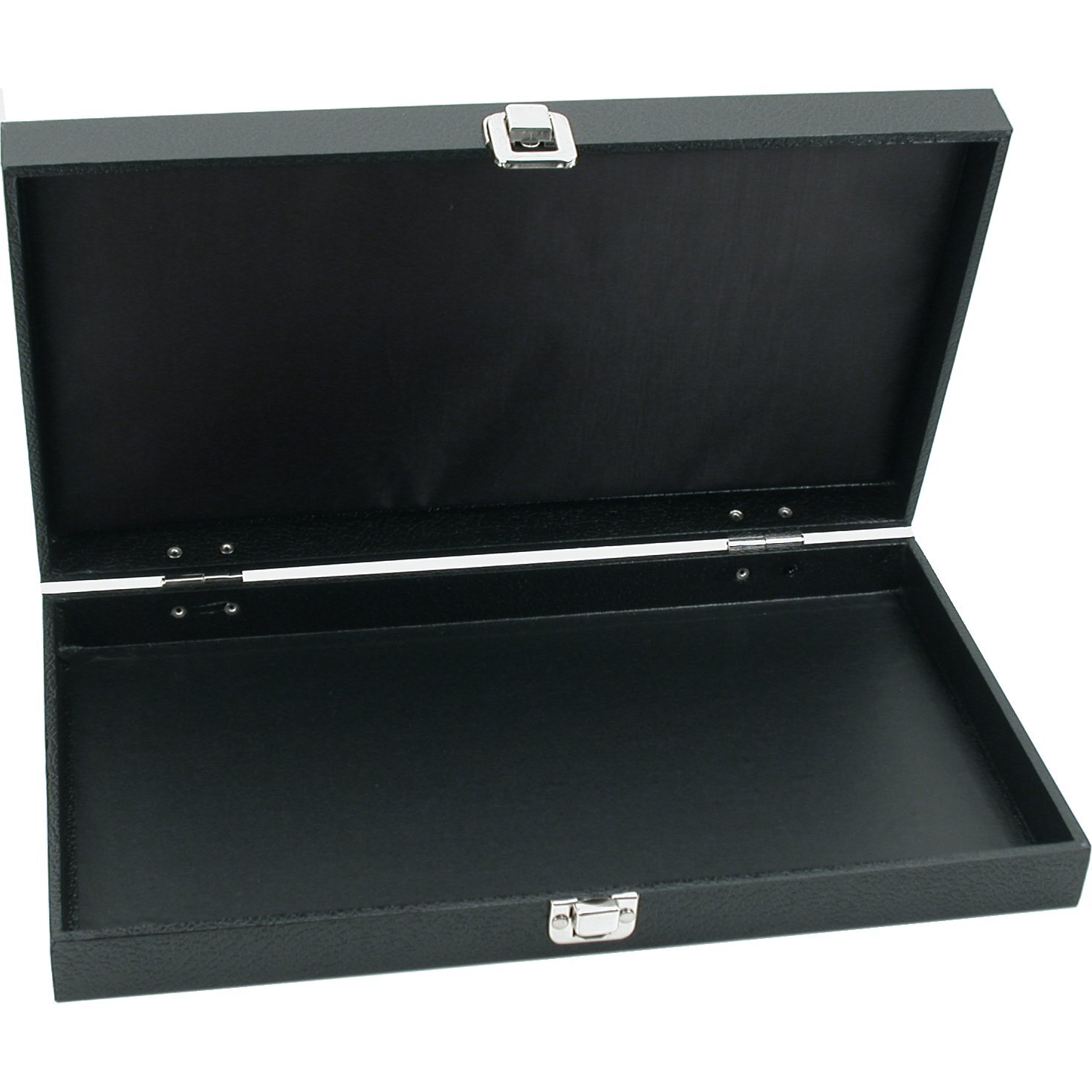 Travel Case & 50 Slot Insert Black 14 1/8" 2Pcs