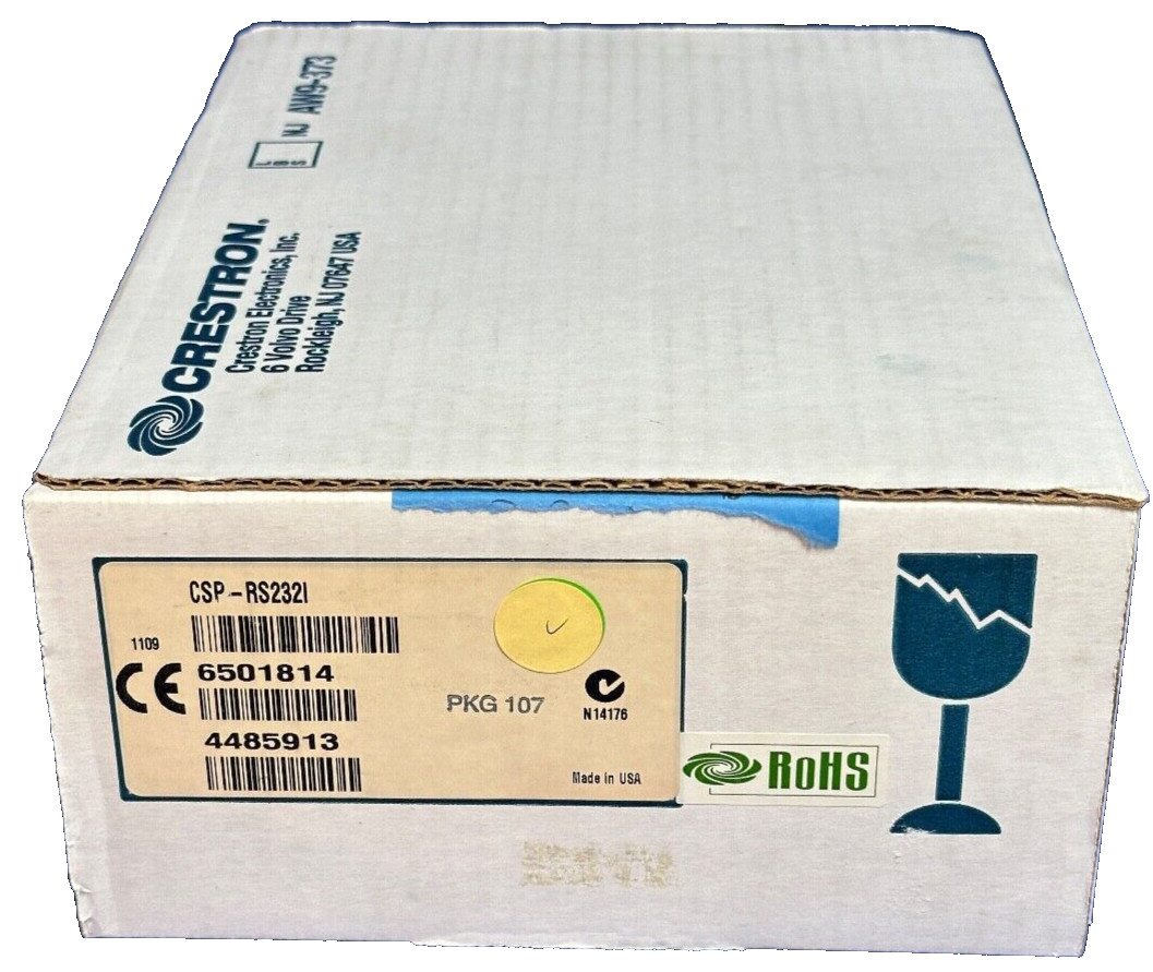 CRESTRON CSP-RS2321, Isolator Accessory, 6501814, NEW open box