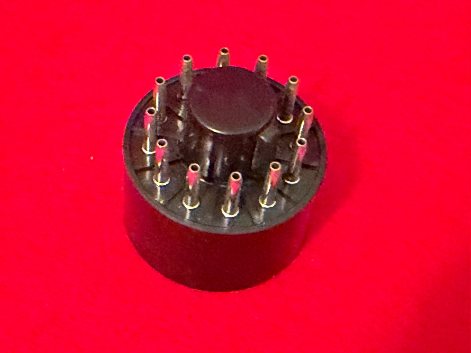 Photomultiplier Tube Duodecal B12A BASE Male fits standard 12-Pin PMT sockets
