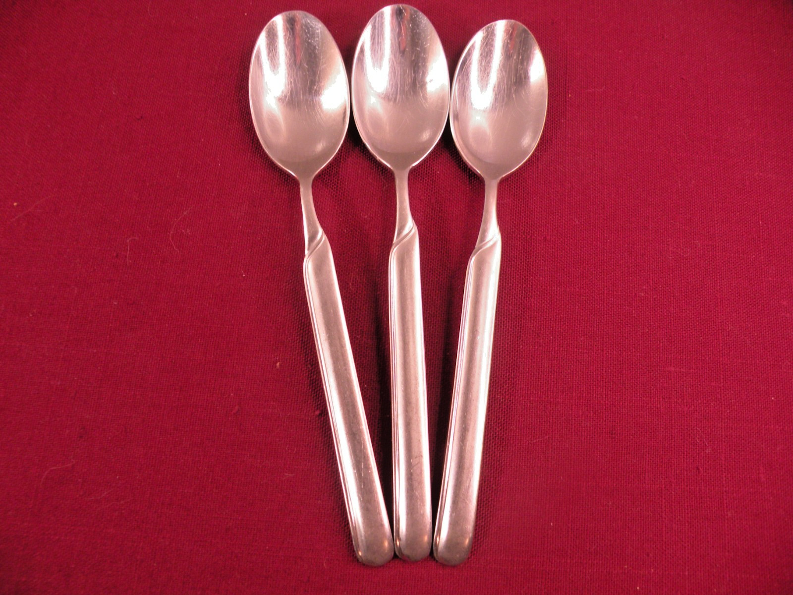 Set Of 3 Teaspoons Synergy JA Henckels Stainless 6 3/8"