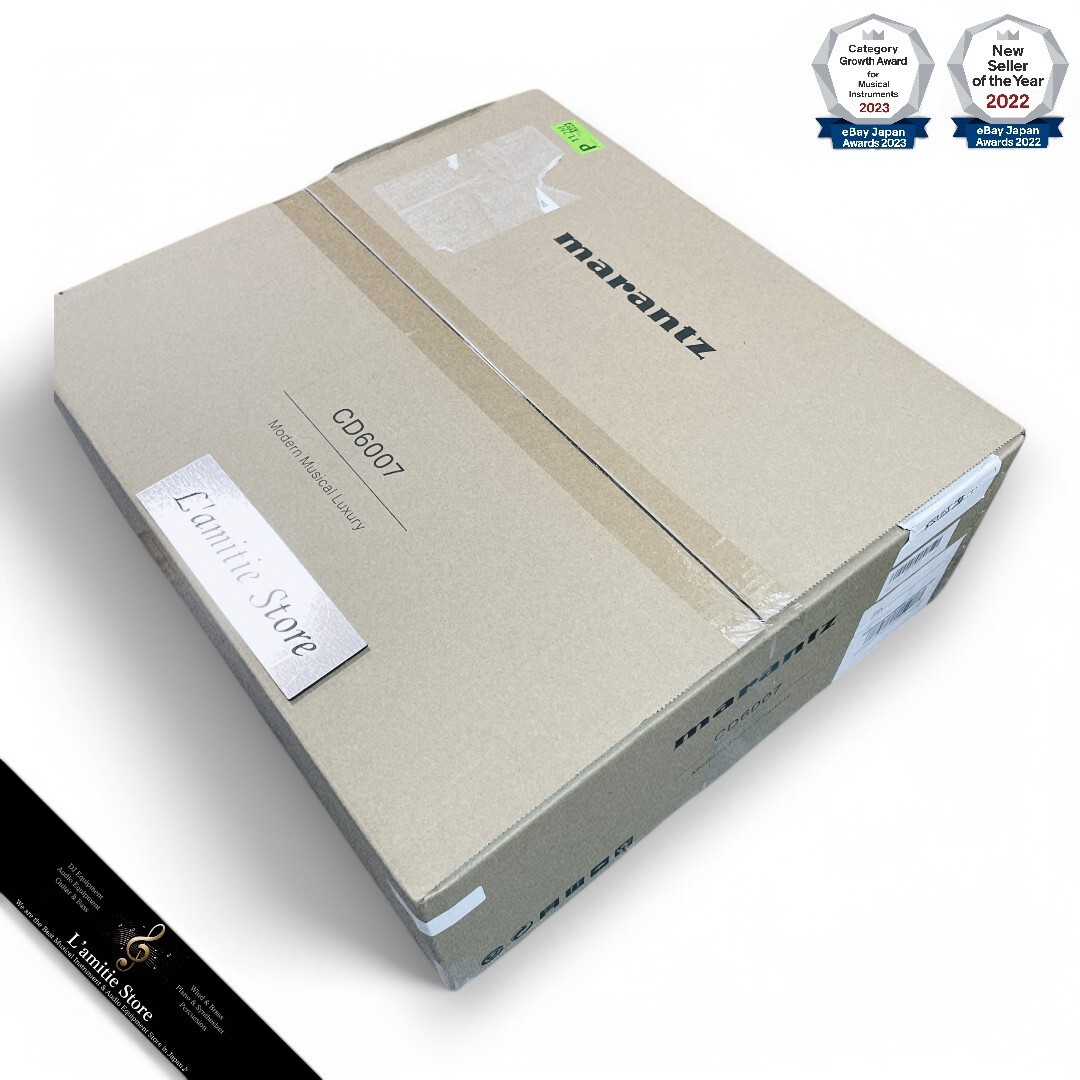 MARANTZ CD6007 CD Player D/A Converter High resolution Silver-gold Japan New