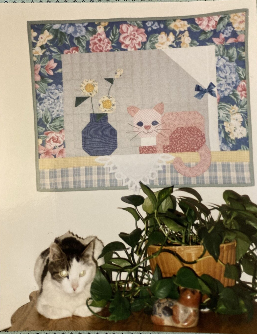 Vtg Rare Fabric Expressions Basking in the Sun Quilting 1993 pattern #144
