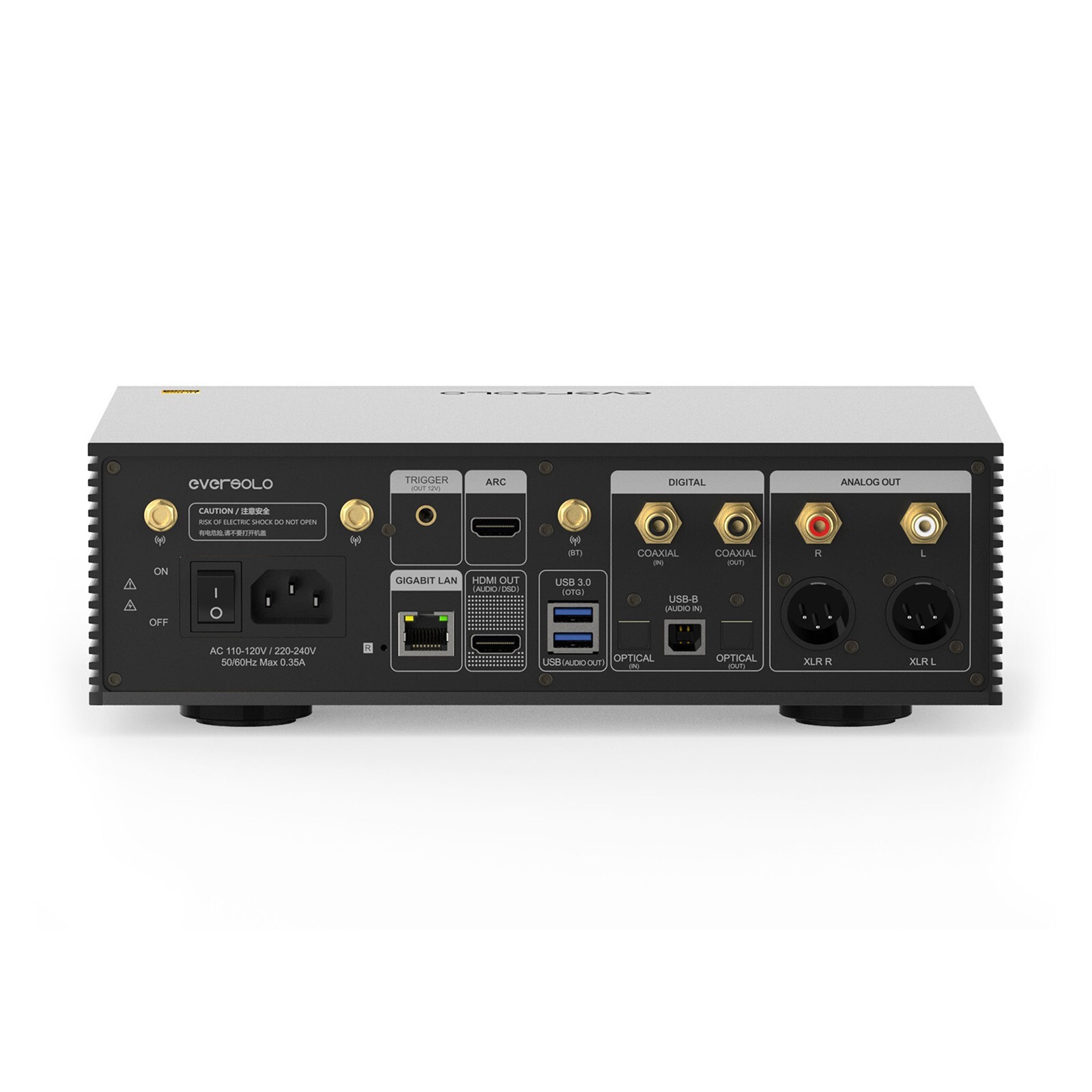 EverSolo DMP-A6 Master Edition Gen2 Network Streamer & DAC - Black
