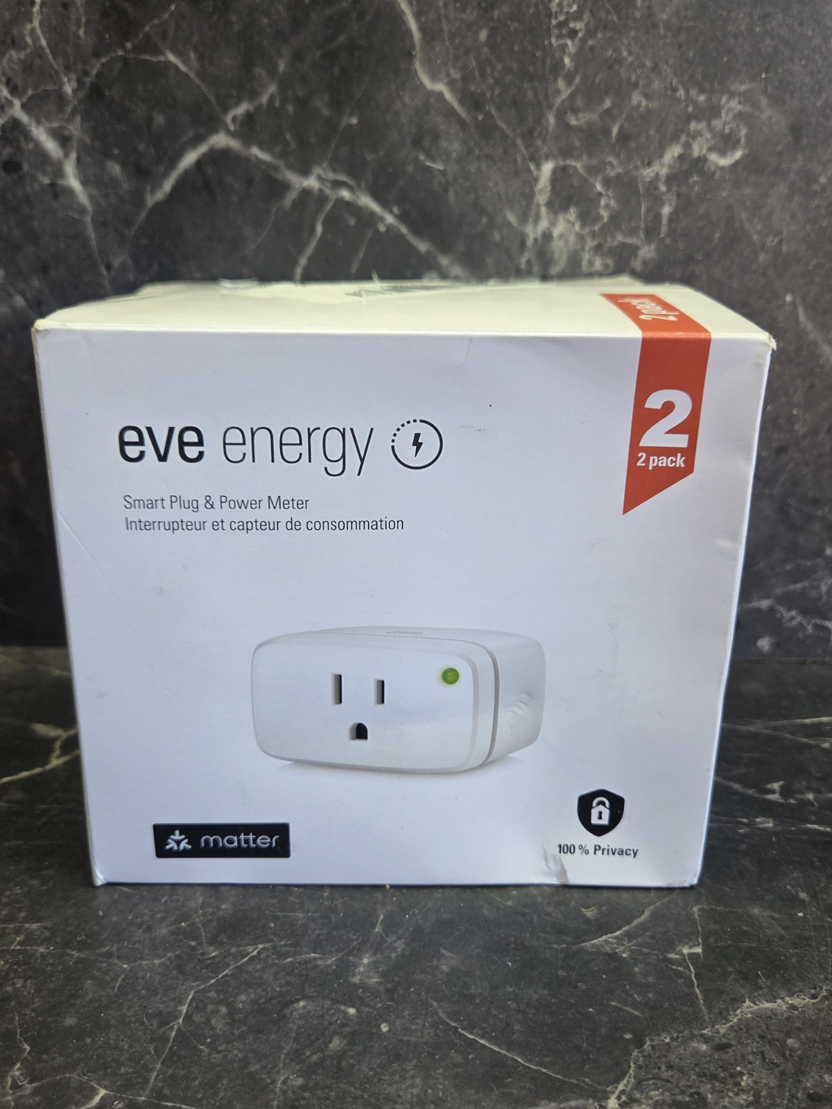 Eve Energy (Matter) 2-pack Smart Plug