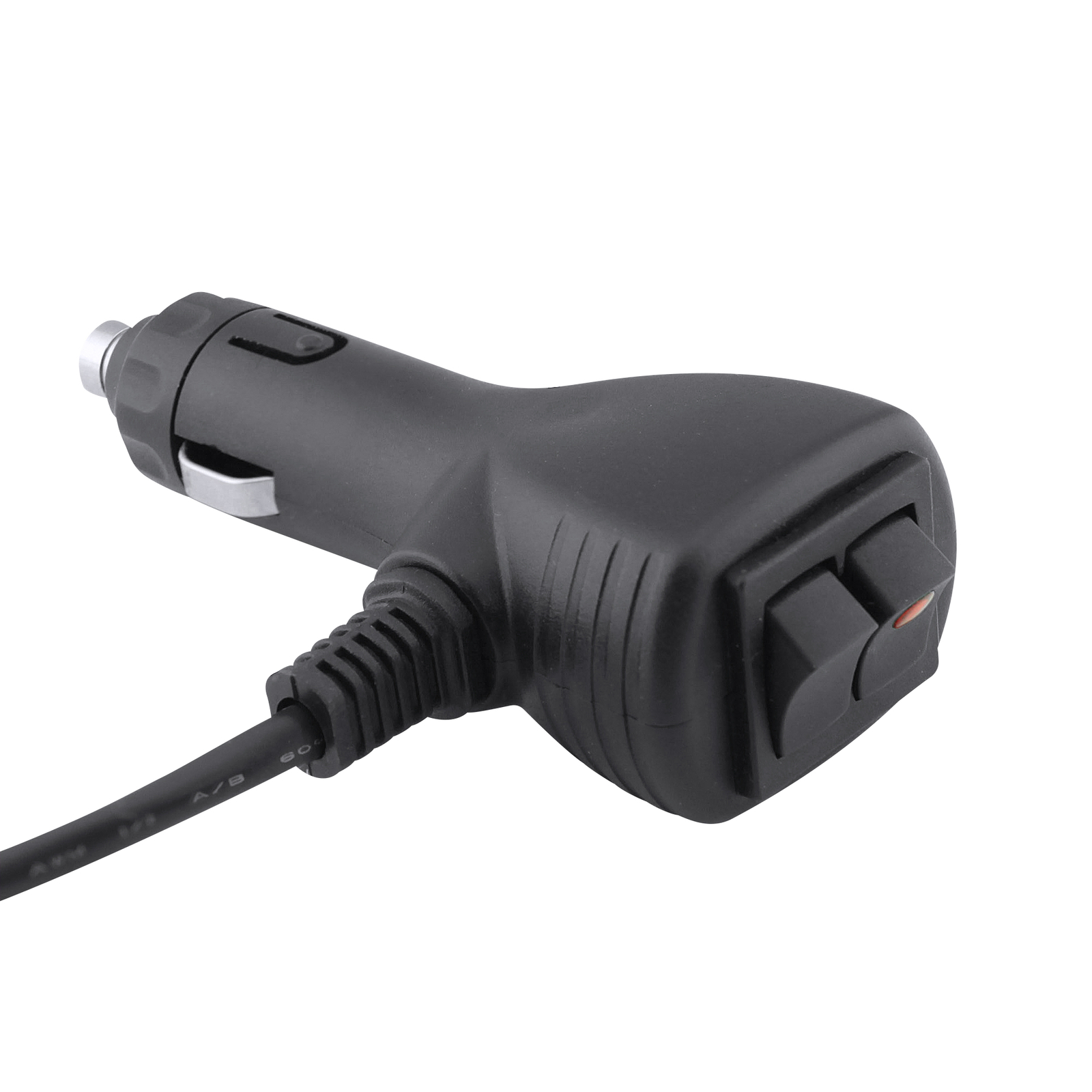 12V DC 10 ft On Off Positive-Trigger Momentary Switch Cigarette Lighter Adapter