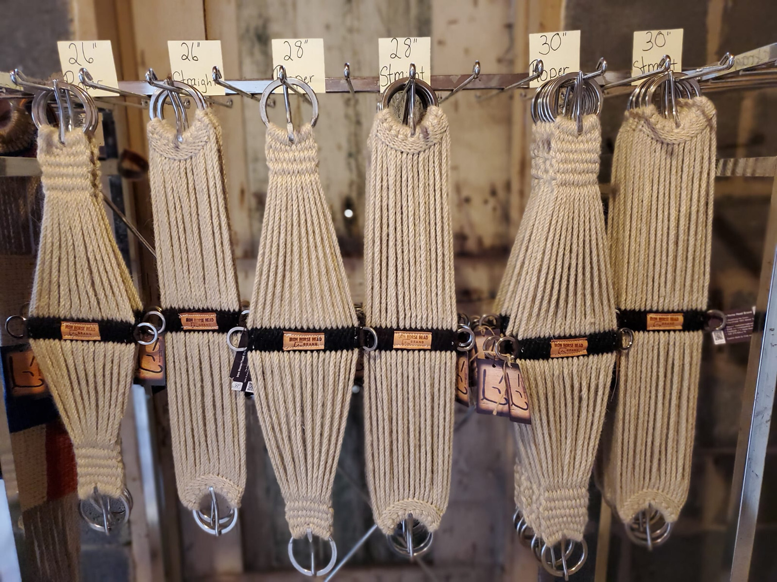 Custom Straight Cinch~HandTied~100% Mohair