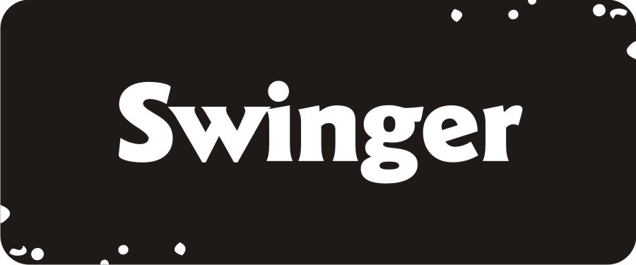 3 - Swinger Hard Hat Biker Helmet Sticker Bs529 3