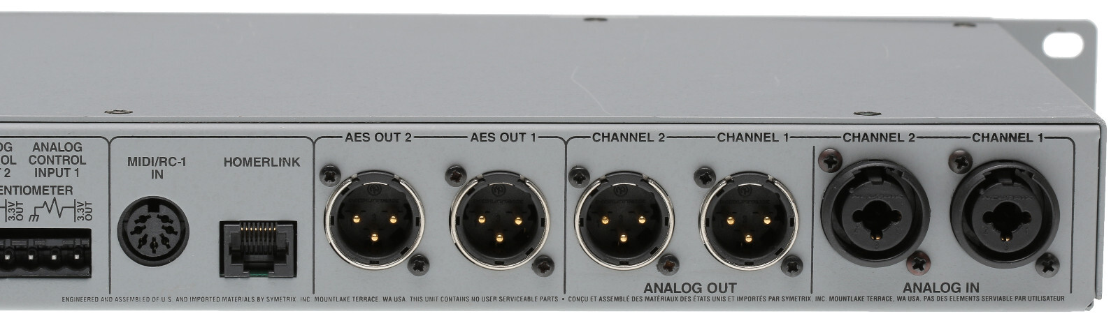 Airtools Symetrix 6200 Digital Mic Preamplifier Voice Speech Processor Voiceover