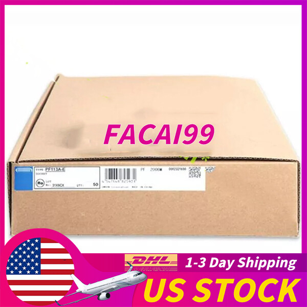 Omron PF113A-E Relay Socket New Sealed Free Shipping