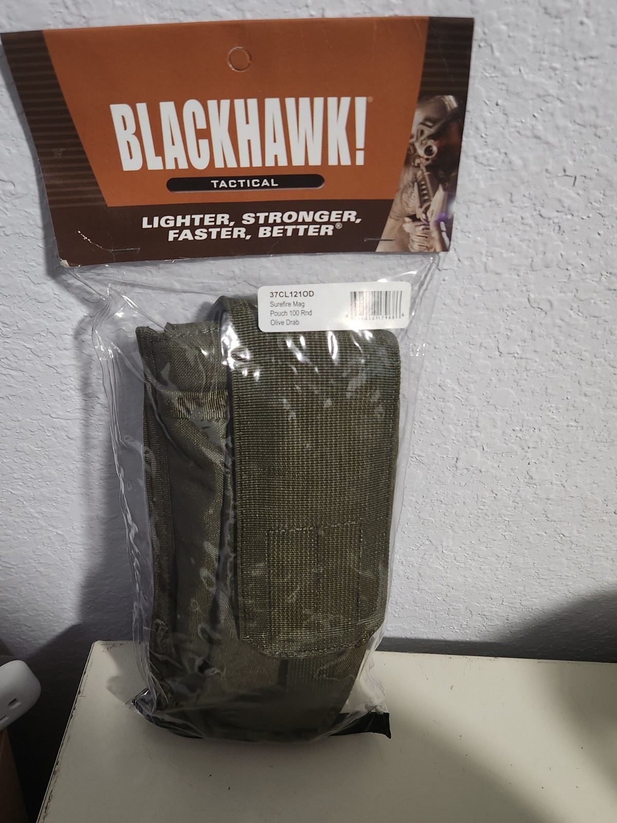 Blackhawk Surefire Mag Pouch 100 Rd Olive Drab OD Green 37CL121OD Tactical MOLLE