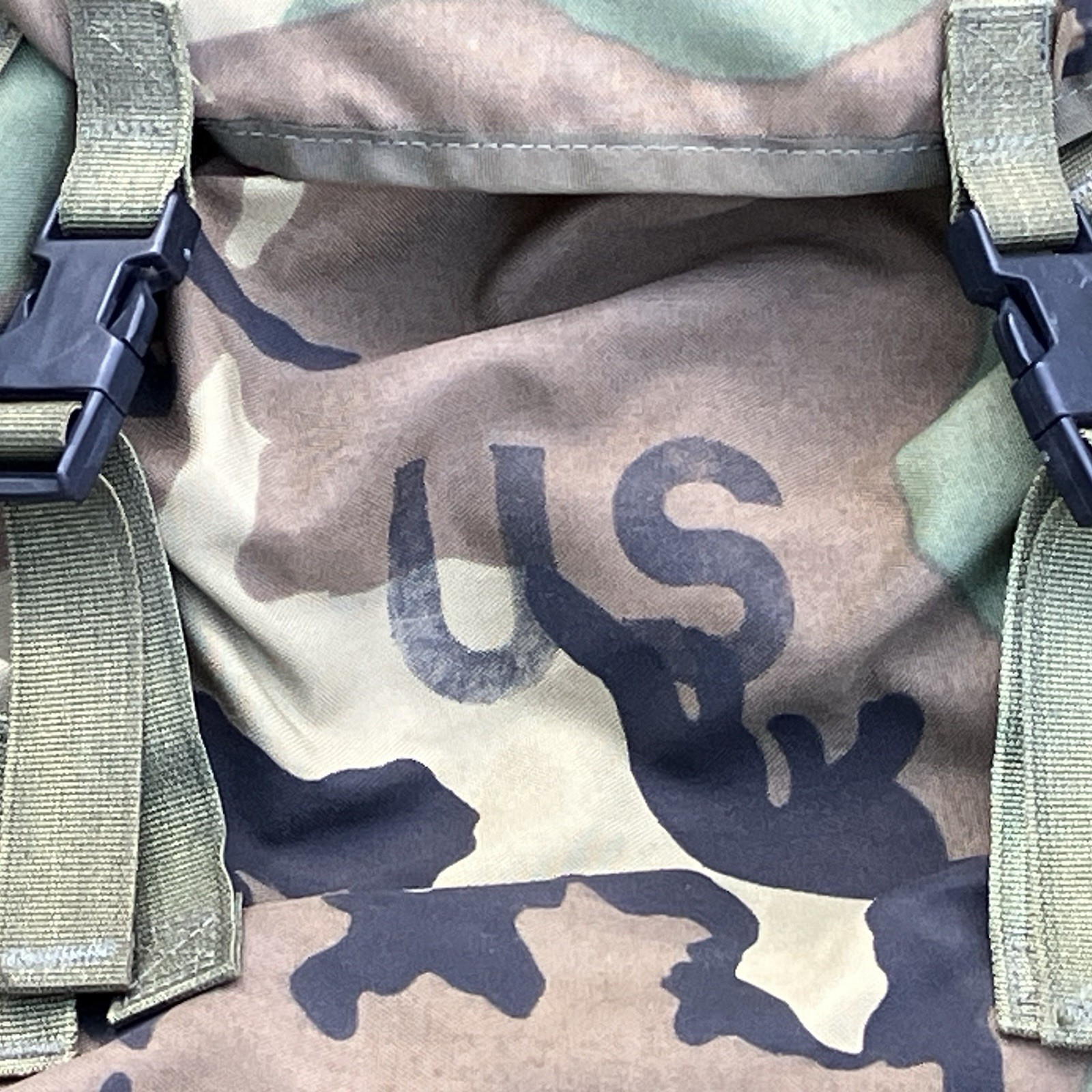 U.S Army Combat Patrol Pack SP0100-96-C-4030 Woodland Camo Backpack USA 🇺🇸