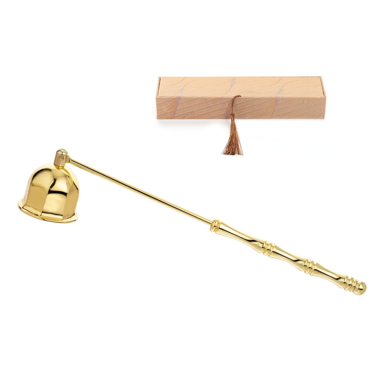 Candle Snuffer Extinguisher,Polished Stainless Steel Candle Wick Flame Exting...