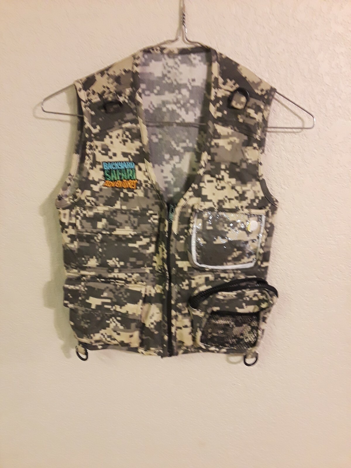 Backyard Safari Adventures Camouflage Vest Childrens