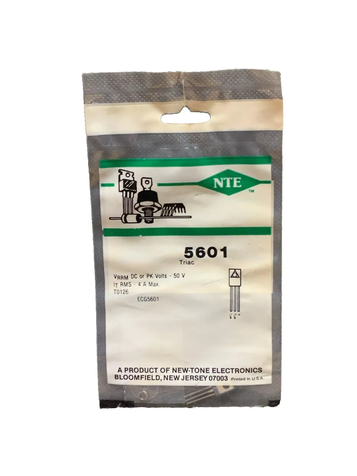 NTE5601 Triac - TO126 - ECG5601