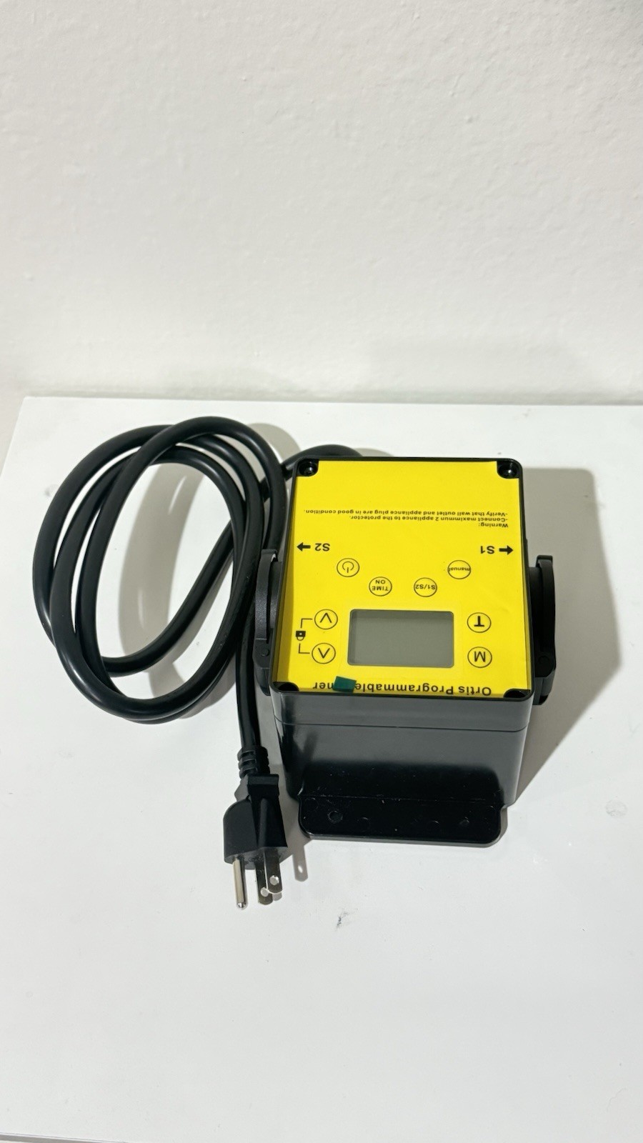 Ortis Above Ground Smart Pool Timer Switch Timer. Dual Waterproof Outlets