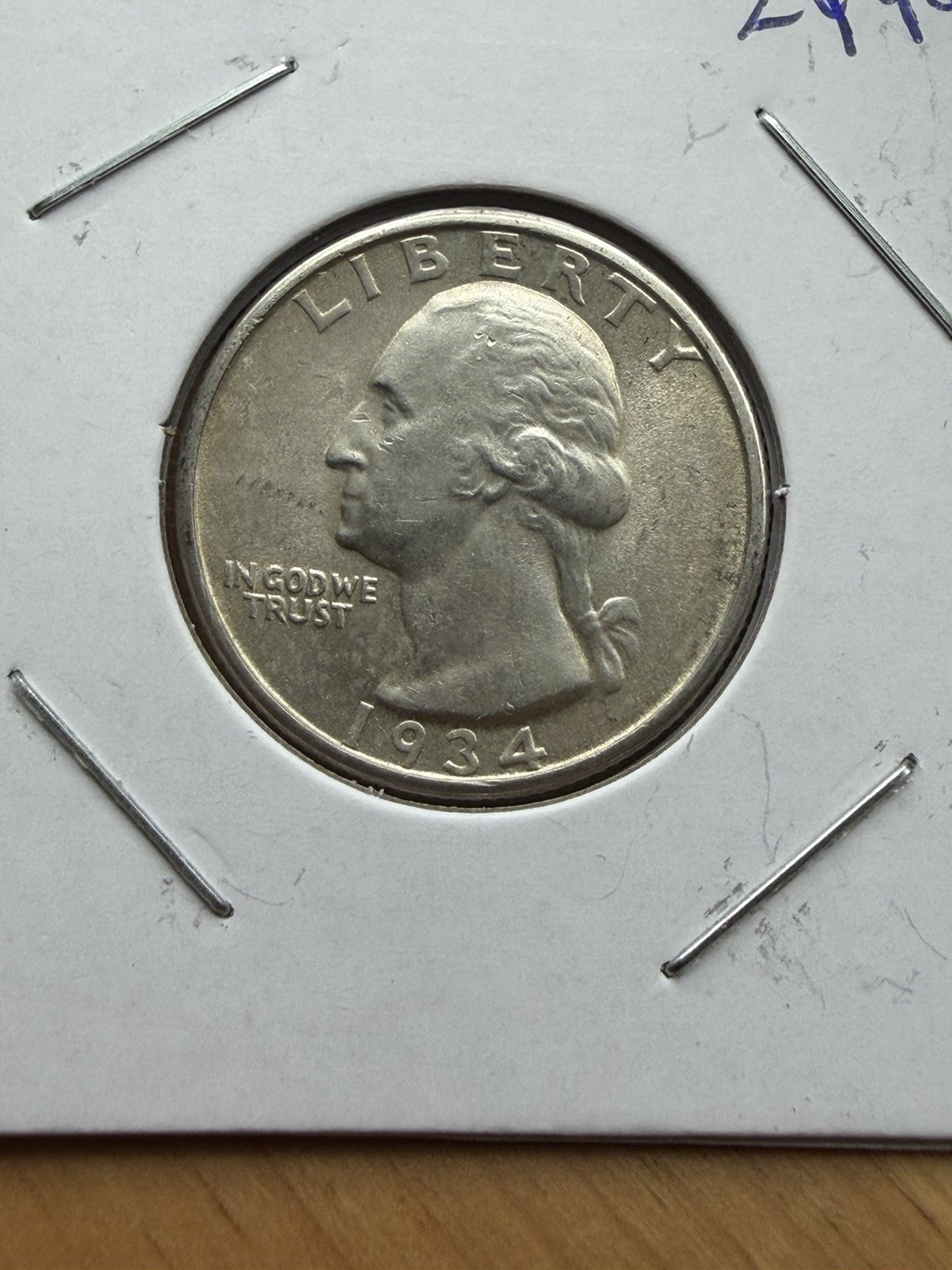 1934 Washington Quarter - Unc - As Shown! (#2999)
