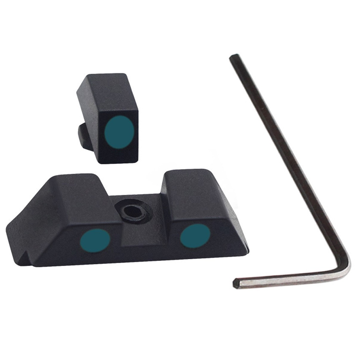 Glow In The Dark Night Sights Compatible w/ 17 19 22 23 24 26 27 33 35 37 38 39